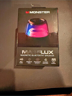 Monster MagFluX Magnetic Bluetooth Speaker